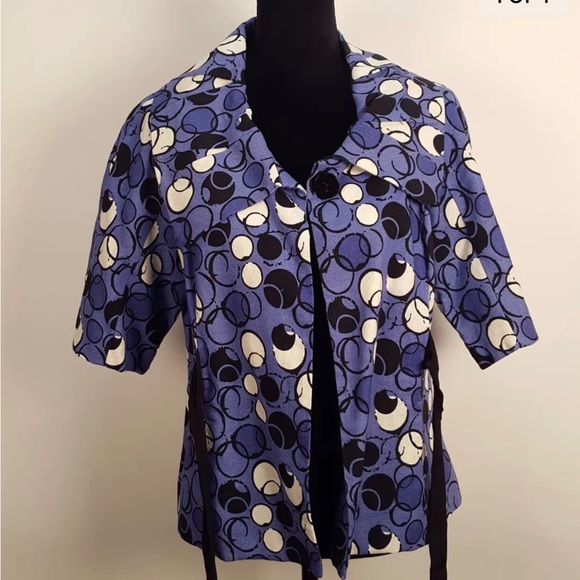 Mac & Jac tie front jacket - medium - Picture 7 of 7